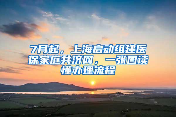 7月起，上海启动组建医保家庭共济网，一张图读懂办理流程