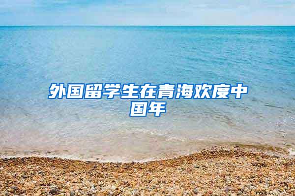 外国留学生在青海欢度中国年