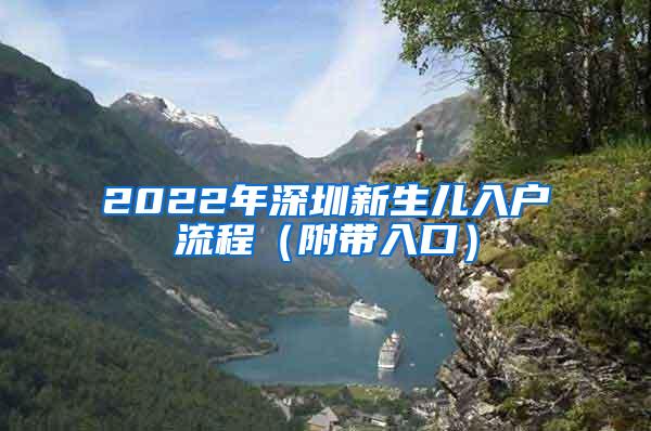 2022年深圳新生儿入户流程（附带入口）