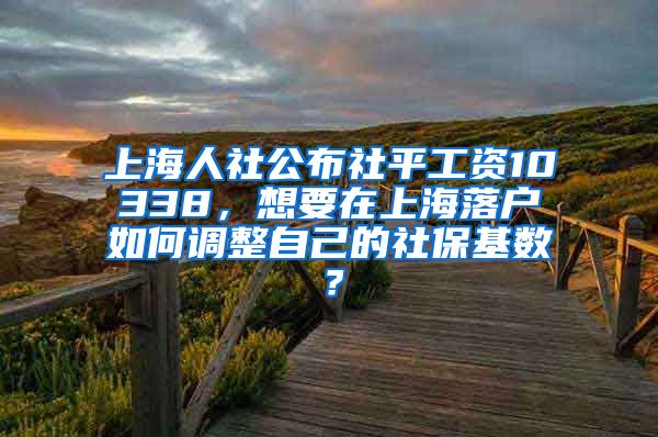 上海人社公布社平工资10338，想要在上海落户如何调整自己的社保基数？