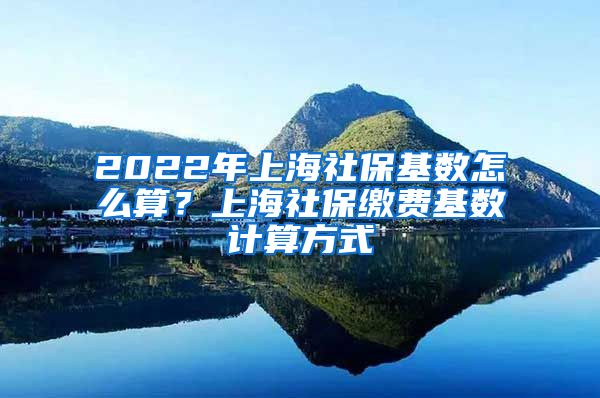 2022年上海社保基数怎么算？上海社保缴费基数计算方式