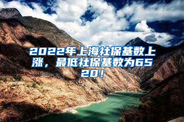 2022年上海社保基数上涨，最低社保基数为6520！