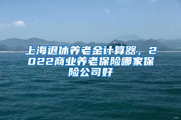 上海退休养老金计算器，2022商业养老保险哪家保险公司好