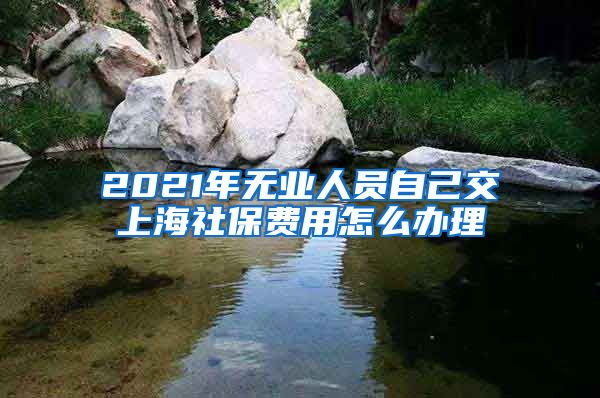 2021年无业人员自己交上海社保费用怎么办理