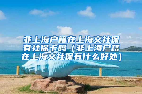 非上海户籍在上海交社保有社保卡吗（非上海户籍在上海交社保有什么好处）