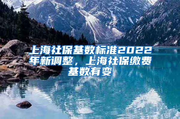 上海社保基数标准2022年新调整，上海社保缴费基数有变