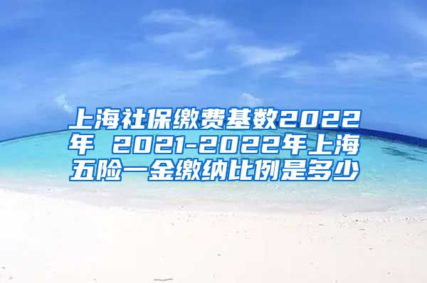 上海社保缴费基数2022年 2021-2022年上海五险一金缴纳比例是多少