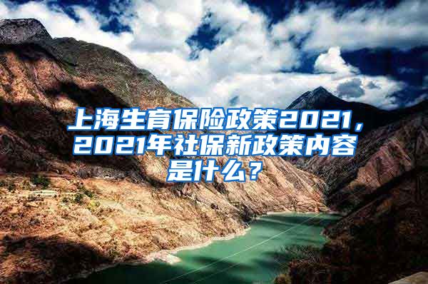 上海生育保险政策2021，2021年社保新政策内容是什么？