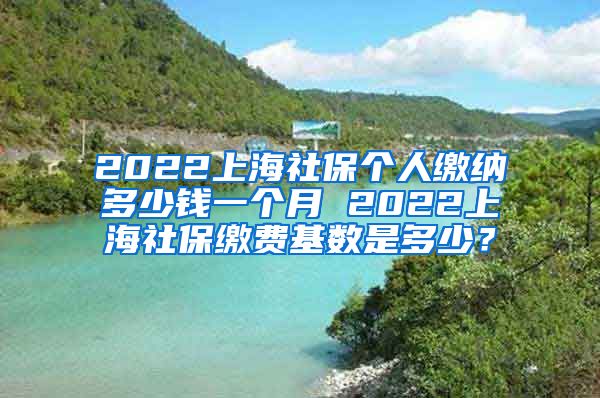 2022上海社保个人缴纳多少钱一个月 2022上海社保缴费基数是多少？