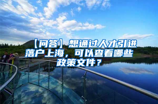 【问答】想通过人才引进落户上海，可以查看哪些政策文件？